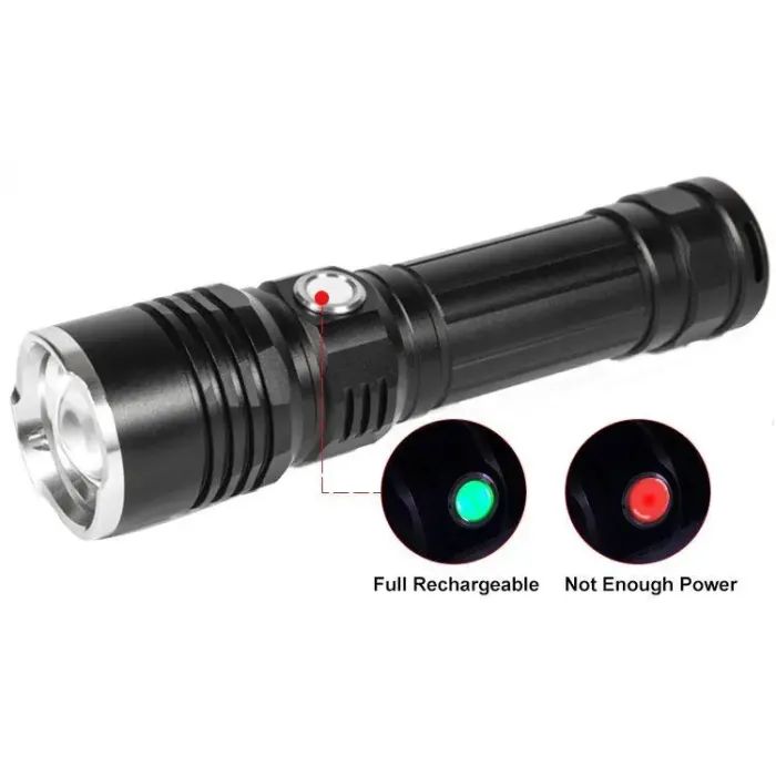 Фонарь Quantum Solid-M 10W LED з USB box (QM-FL1020-CB) изображение 2