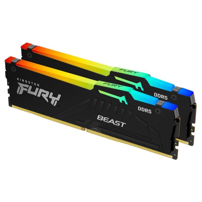 Модуль памяти для компьютера DDR5 32GB (2x16GB) 6800 MHz Beast RGB EXPO Kingston Fury (ex.HyperX) (KF568C34BBEAK2-32) изображение 2