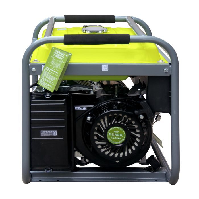 Генератор Konner&Sohnen Basic KSB 6500C, 230V, 5.5kW, ручний запуск, 66.6кг (KSB6500C) зображення 3