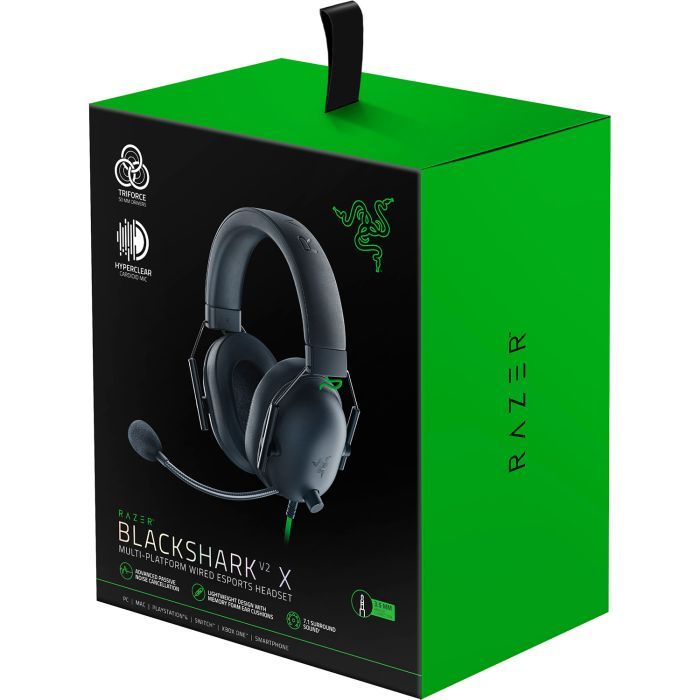Наушники Razer BlackShark V2 X For PS5 Black (RZ04-03241000-R3G1) изображение 6