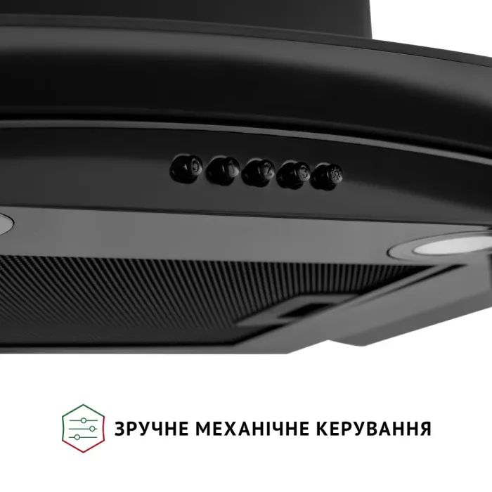 Витяжка кухонна Perfelli GRASSI 6HMB NERO зображення 6