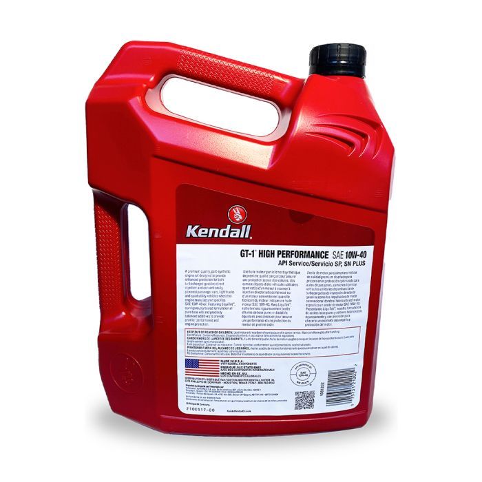Моторна олива Kendall GT-1 High Performance 10W40, 3,78 л зображення 3