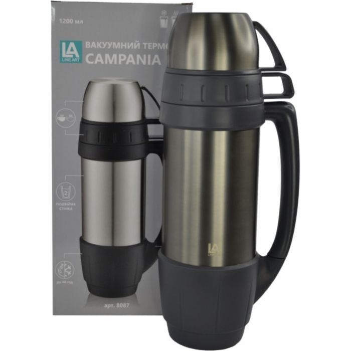 Термос Line Art Campania 1200 мл синій (8087LA-3) изображение 4