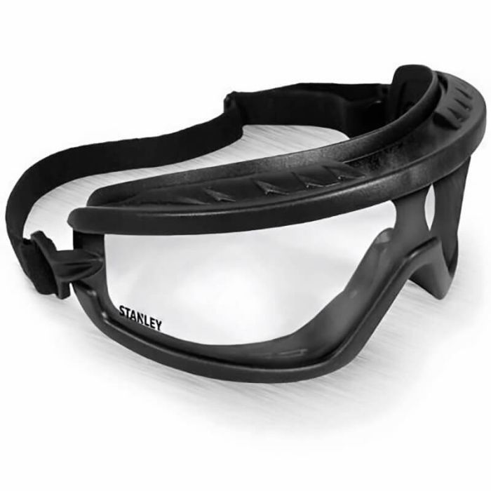 Защитные очки Stanley Black Frame Cle прозрачные, поликарбонатные (SY240-1D)