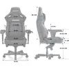 Кресло игровое Anda Seat Kaiser 4 PVC Size XL Black (AD12YDDC-XLL-20-B-PV/C) изображение 12