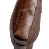 Подушка на стул Прованс из экокожи Коричневая 40х40 (034073) изображение 3