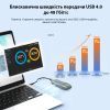 Карман внешний Maiwo M.2 SSD NVMe 2280 ч-з USB4.0 Type-C 40Gbps (K1695) изображение 4