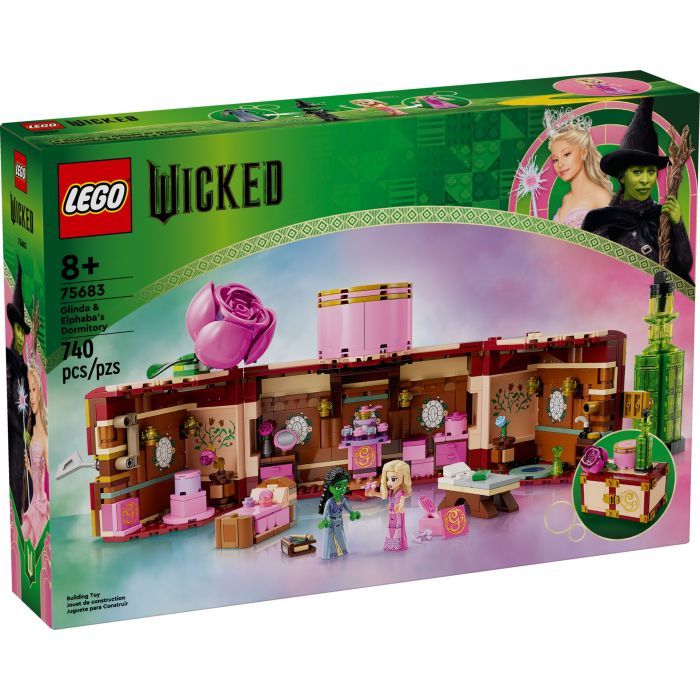 Конструктор LEGO Wicked Комната Глинды и Эльфабы 740 деталей (75683)