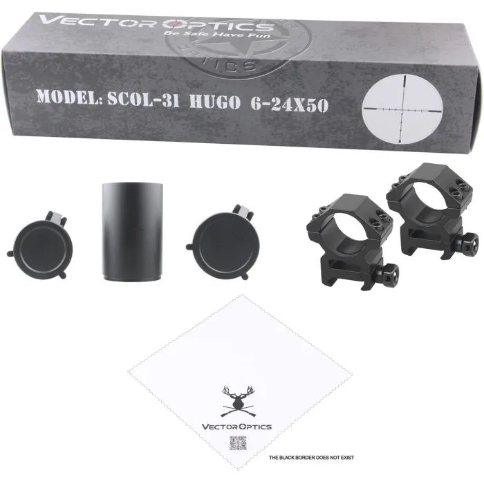 Оптический прицел Vector Optics Hugo 6-24x50 (25,4 мм) SFP (SCOL-31) изображение 10