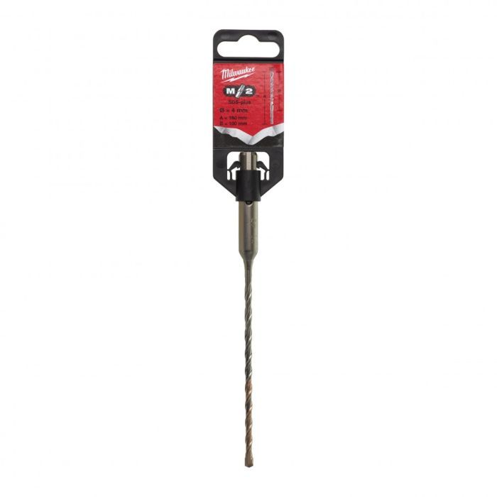 Бур Milwaukee SDS-PLUS M2, 4,0х160х100мм (4932399143) изображение 2