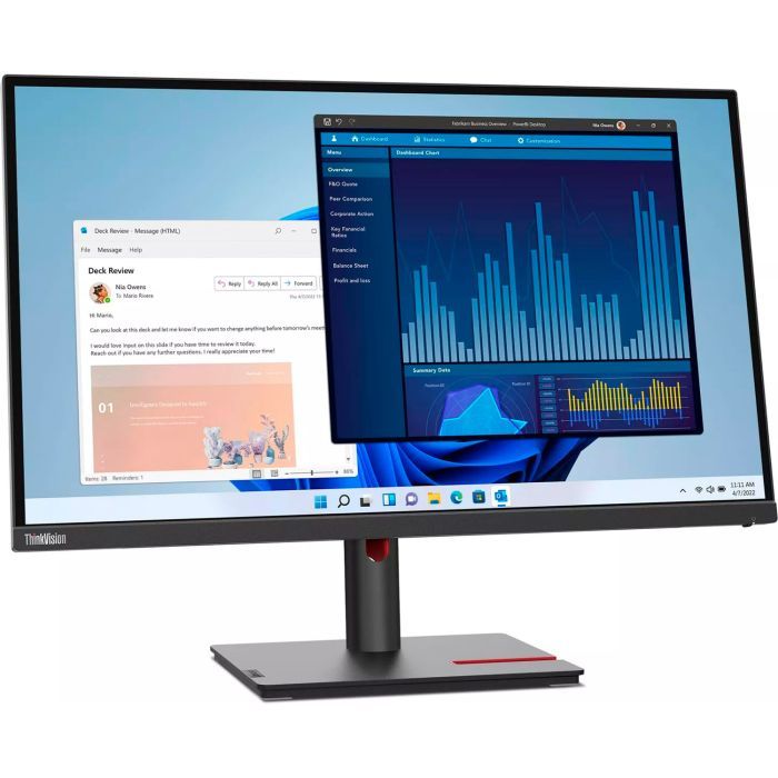 Монитор Lenovo T27p-30 (63A9GAT1EU) изображение 2