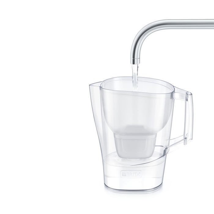 Фильтр-кувшин Brita Aluna Memo MXPro 2.4л (1.4л очищеної води) з фільтр-картриджем 3шт, білий (1053054) изображение 3