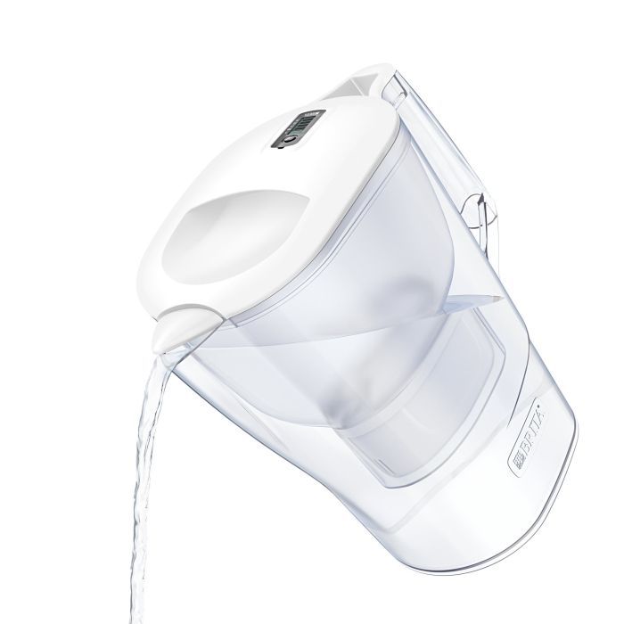 Фильтр-кувшин Brita Aluna Memo MXPro 2.4л (1.4л очищеної води) з фільтр-картриджем 3шт, білий (1053054) изображение 4