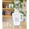 Фильтр-кувшин Brita Aluna Memo MXPro 2.4л (1.4л очищеної води) з фільтр-картриджем 3шт, білий (1053054) изображение 6