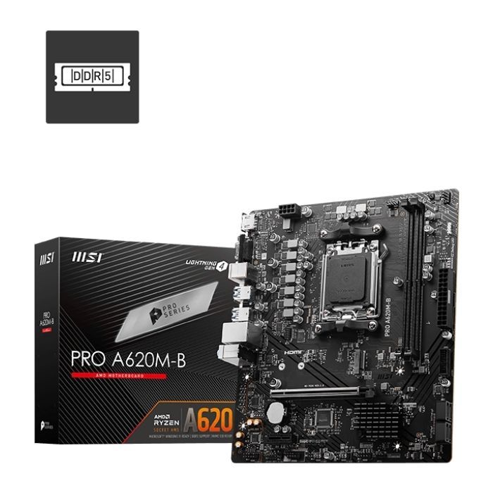 Материнська плата MSI PRO A620M-B зображення 5