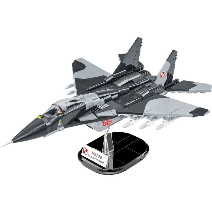 Конструктор Cobi Самолет МиГ-29 (UA/PL) Fulcrum, 550 деталей (COBI-5840) изображение 2