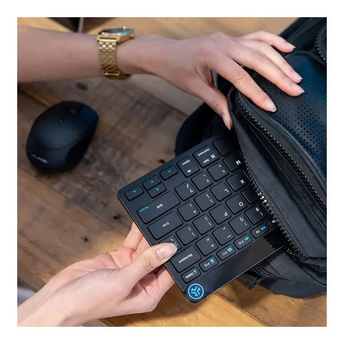Клавиатура Jlab GO Bluetooth/Wireless Black (IEUKGOKEYBRBLK4) изображение 10