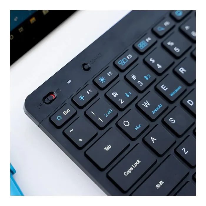 Клавиатура Jlab GO Bluetooth/Wireless Black (IEUKGOKEYBRBLK4) изображение 11