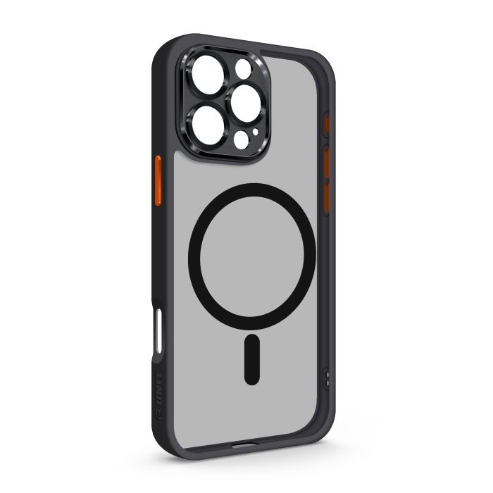 Чохол до мобільного телефона Armorstandart Unit MagSafe SE Apple iPhone 16 Pro Max Orange Black (ARM81151)