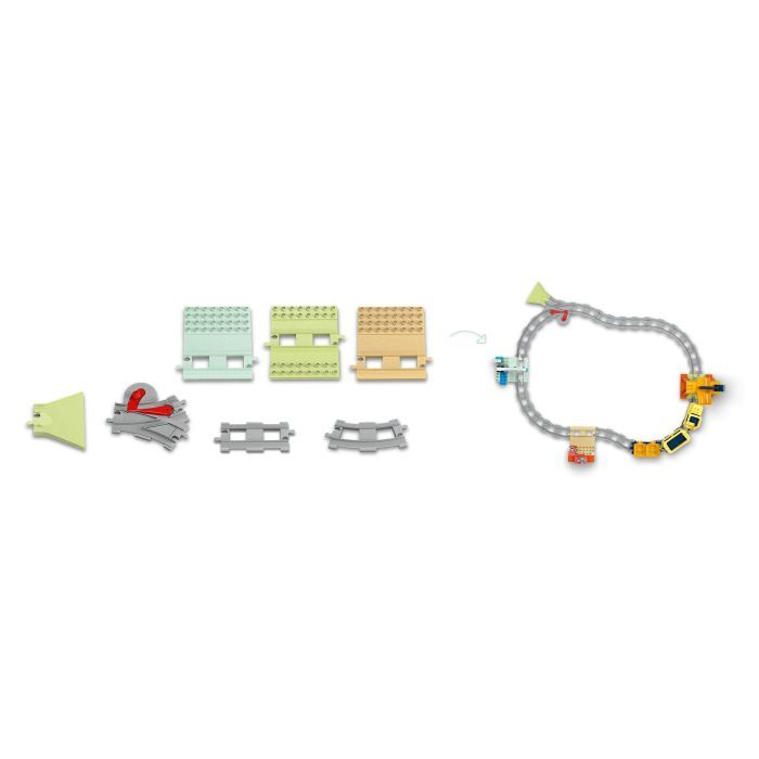Конструктор LEGO DUPLO Town Великий інтерактивний громадський потяг (10428-) зображення 8