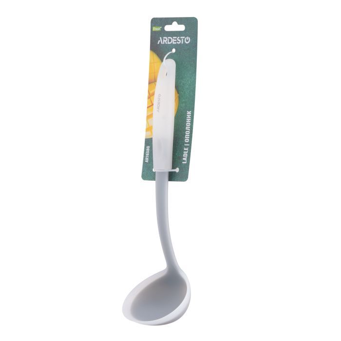 Половник Ardesto Fresh, 28.2см, силікон, пластик, сірий (AR1658G) изображение 4