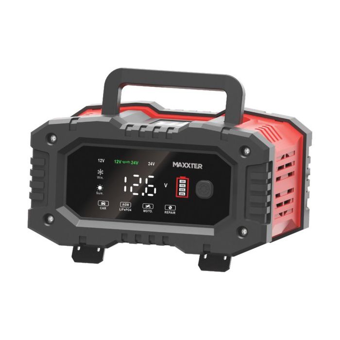 Мережевий зарядний пристрій для АКБ Maxxter MX-CHR-1224V20P 12-24V (MX-CHR-1224V20P)