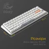 Клавіатура Ducky One 3 SF Cherry MX Red RGB UA USB White (DKON2167ST-RUAPXPWWWSC1) зображення 11