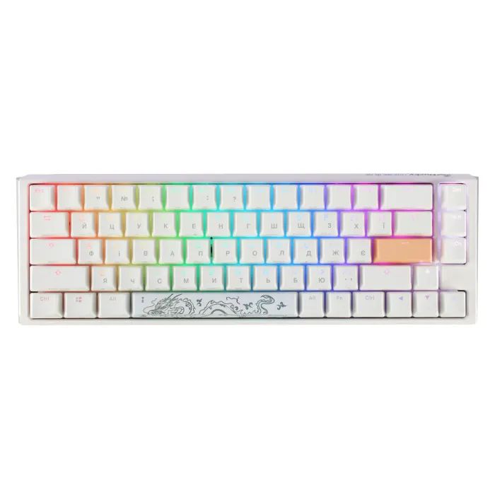 Клавиатура Ducky One 3 SF Cherry MX Red RGB UA USB Black (DKON2167ST-RUAPXCLAWSC1)