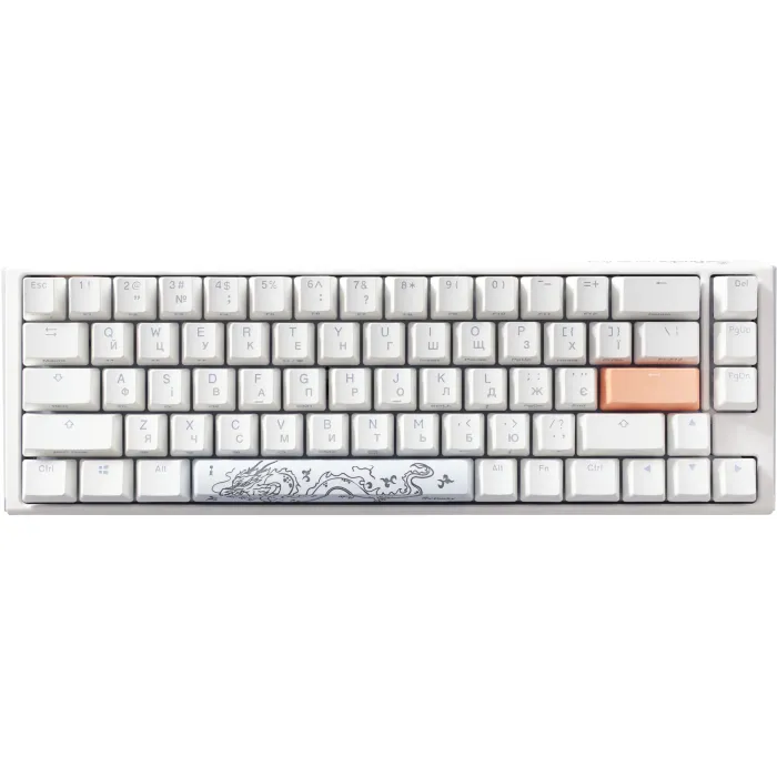 Клавіатура Ducky One 3 SF Cherry MX Red RGB UA USB Black (DKON2167ST-RUAPXCLAWSC1) зображення 2