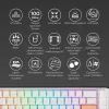 Клавиатура Ducky One 3 SF Cherry MX Red RGB UA USB White (DKON2167ST-RUAPXPWWWSC1) изображение 4