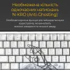 Клавіатура Ducky One 3 SF Cherry MX Red RGB UA USB White (DKON2167ST-RUAPXPWWWSC1) зображення 9