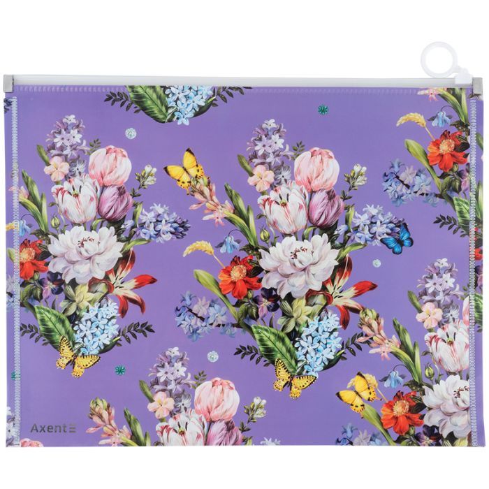 Папка на молнии Axent zip-lock А4 Olga Selyshcheva, Secret Garden (1497-35-A) изображение 2