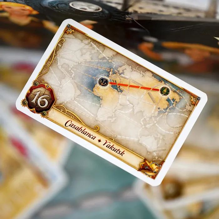 Настільна гра Lord of Boards Квиток на поїзд: Рейки та вітрила (Ticket to Ride: Rails & Sails) українська (LOB2333UA) зображення 5