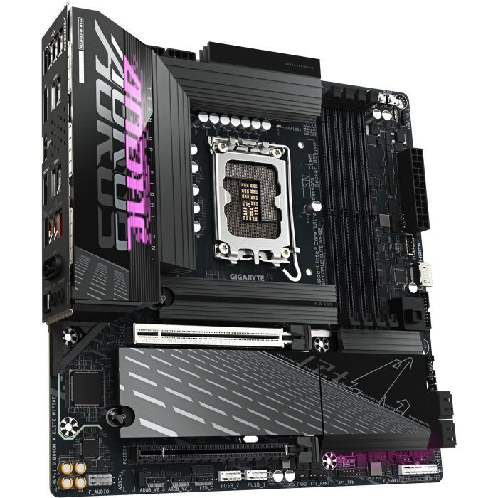 Материнская плата GIGABYTE B860M A ELITE WIFI6E (B860M AORUS ELITE WIFI6E) изображение 2