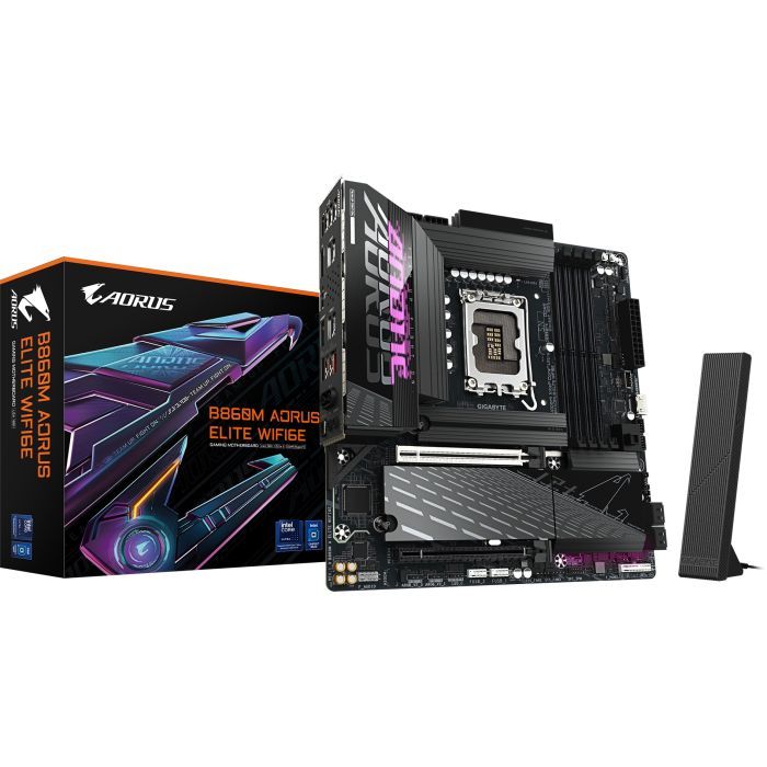 Материнская плата GIGABYTE B860M A ELITE WIFI6E (B860M AORUS ELITE WIFI6E) изображение 6