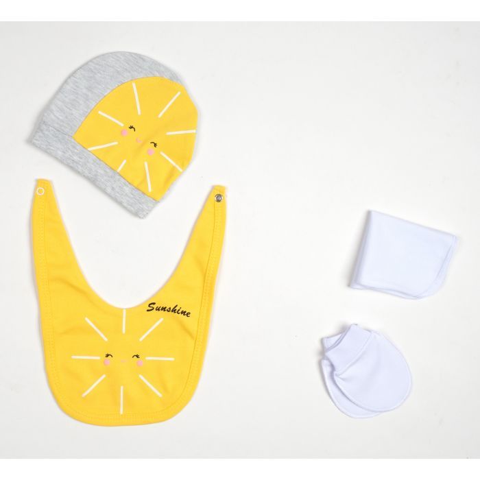 Набір дитячого одягу Miniworld подарунковий (15417-62G-yellow) зображення 6