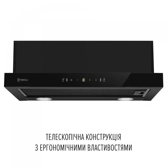 Вытяжка кухонная Perfelli DELIO 6PWB NERO изображение 2