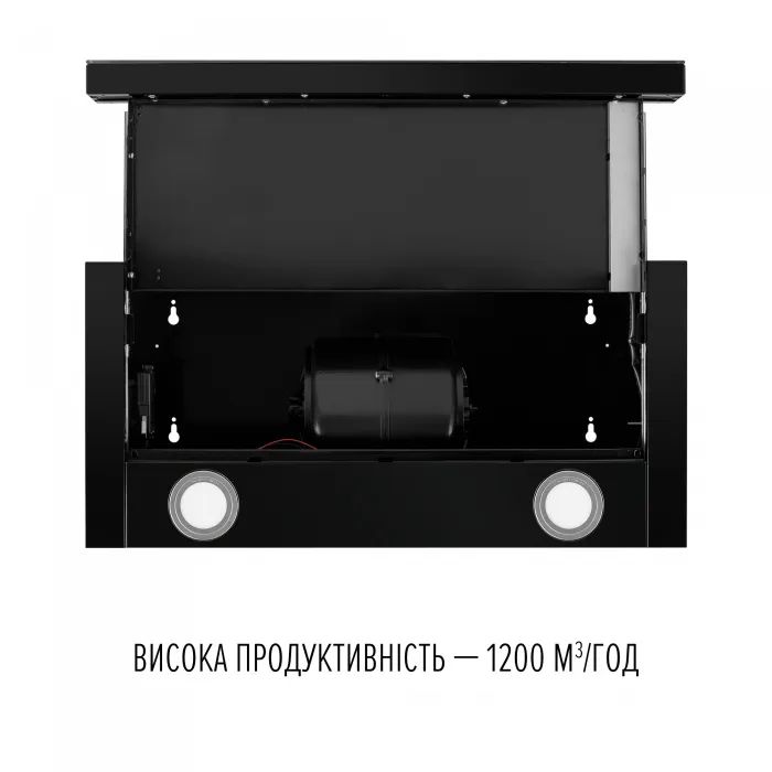 Вытяжка кухонная Perfelli DELIO 6PWB NERO изображение 8