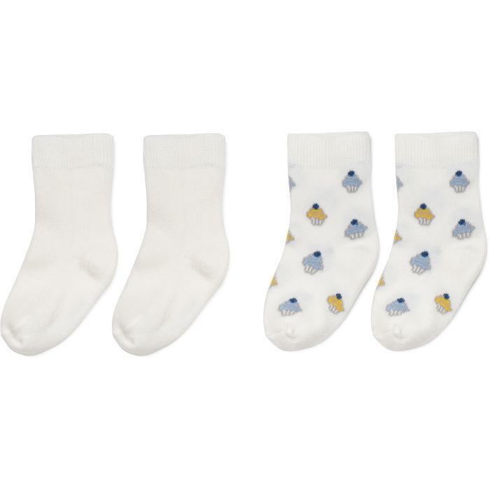 Шкарпетки дитячі Bibaby подарункові (68327-12-18G-cream)