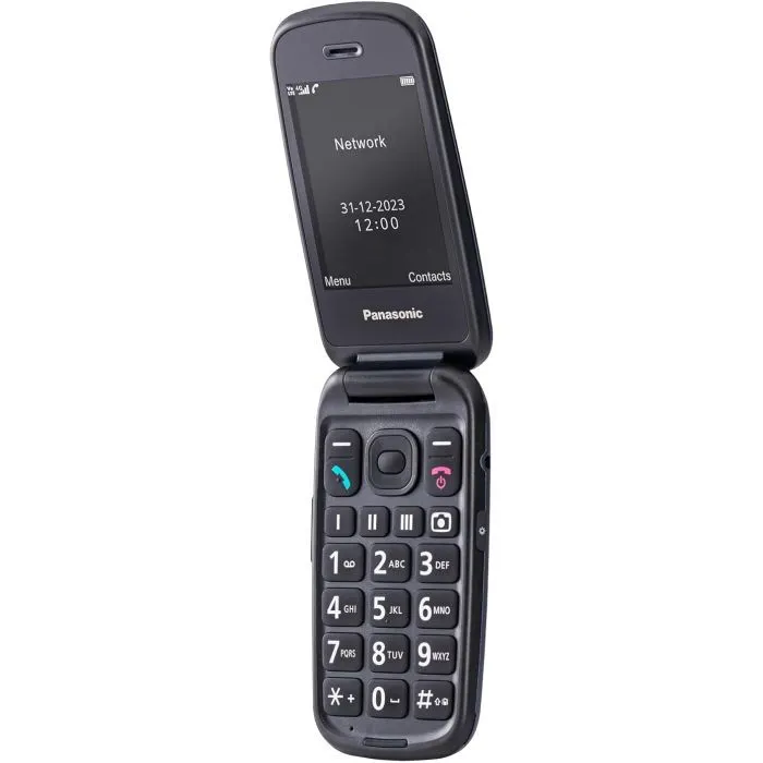 Мобильный телефон Panasonic KX-TU550 Black (KX-TU550EXB) изображение 2