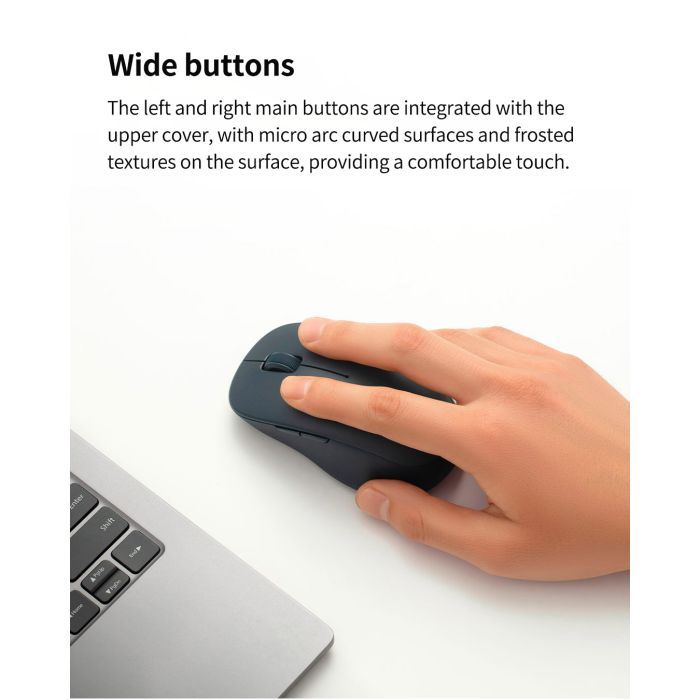 Мышка Xiaomi Dual-mode Wireless Mouse 2 White (BHR8849GL) (1122317) изображение 5