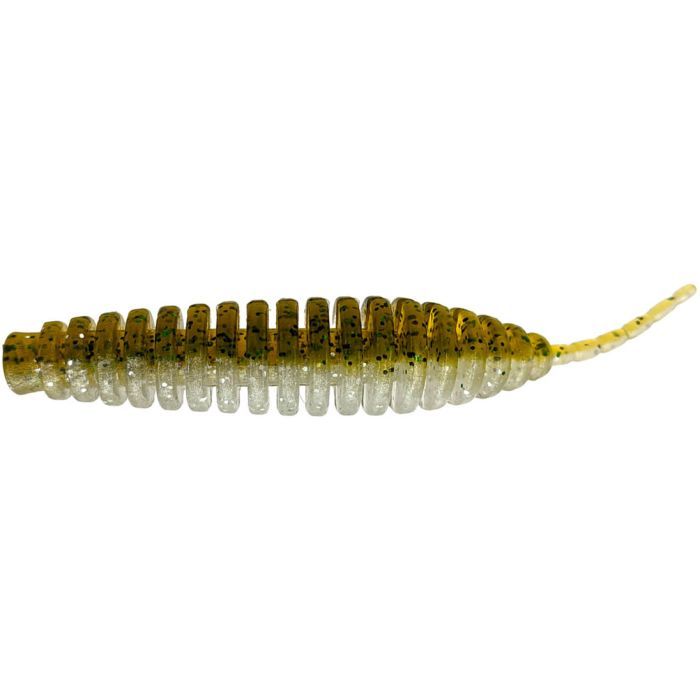 Силікон рибальський FishUP Tanta 3" 202 - Green Pumpkin/Pearl (6шт/уп) (1864.00.37)