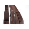 Сумка Vintage Мужская слинг кожаная Коричневая (14737) изображение 8