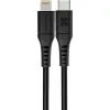 Дата кабель USB-C to Lightning 1.2m Promate (powerlink-120.black)