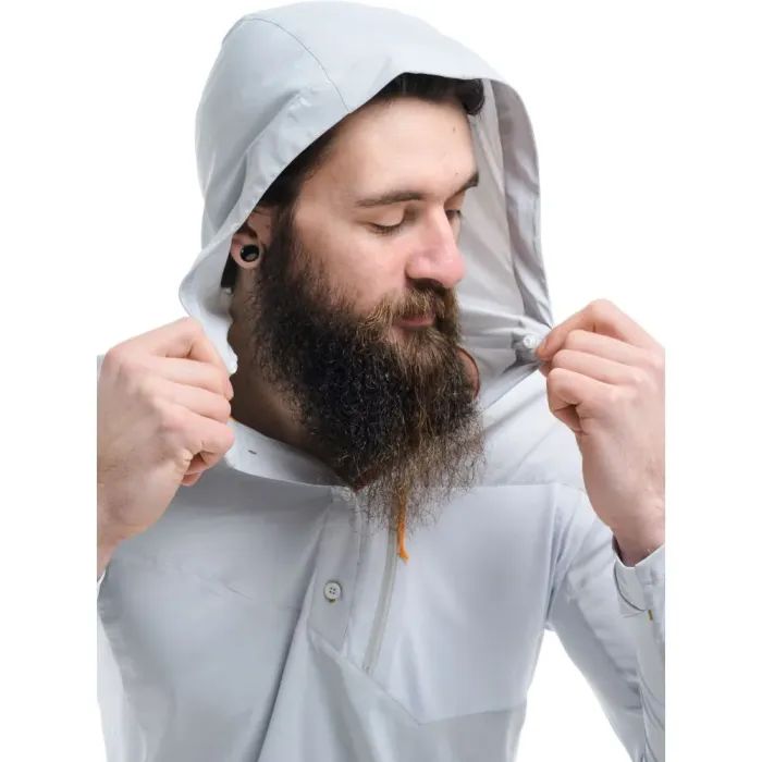 Сорочка Turbat Maya Hood Trek Mns glacier gray - S - сірий/сірий (012.004.4173) изображение 3