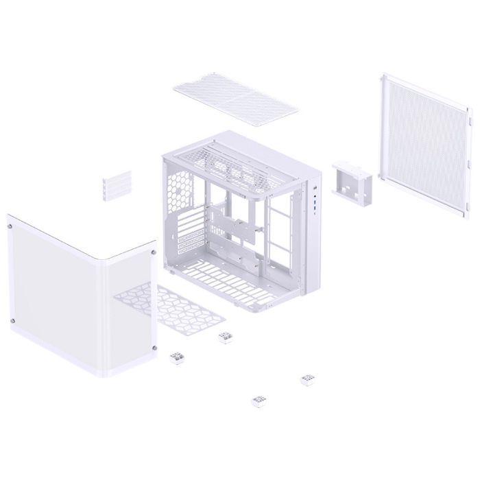 Корпус JONSBO TK-3 White изображение 10