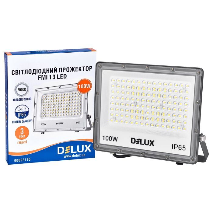 Прожектор Delux FMI 13 LED 100Вт 6500K IP65 (90023175) изображение 2