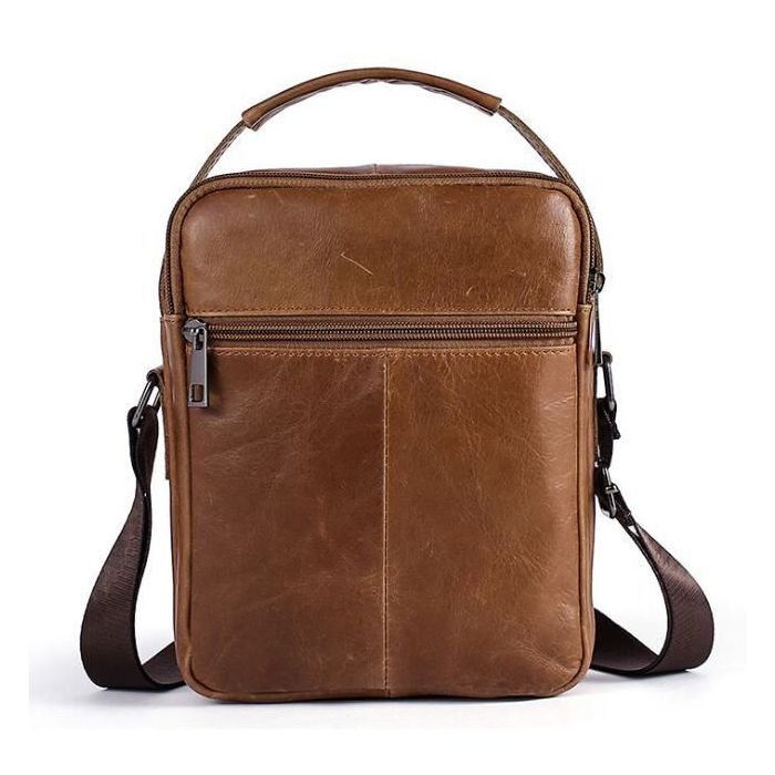 Сумка Vintage Cветло-коричневая (14707) изображение 5