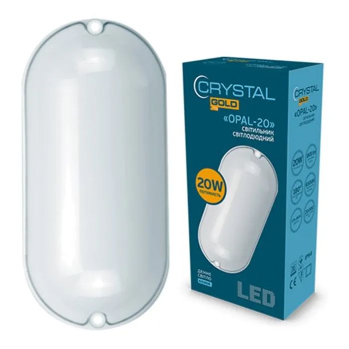 Светильник CRYSTAL OPAL- 20 6.5K ip54 (DNL-029)