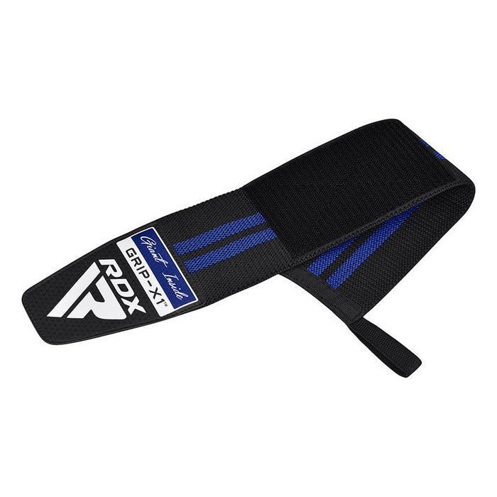 Бинт для спорта RDX Gym Wrist Wrap R11 Black/Blue (WAH-WR11BU) изображение 2